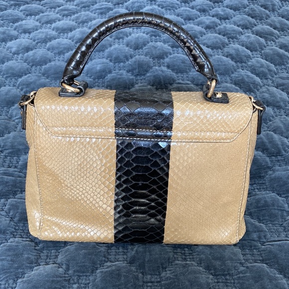 Kate Spade Little Nadine Sugar Beach Snakeskin Satchel - Picture 3 of 11